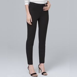 White House Black Market Slim Ankle Dress Pants, Women's, Black, Size 00